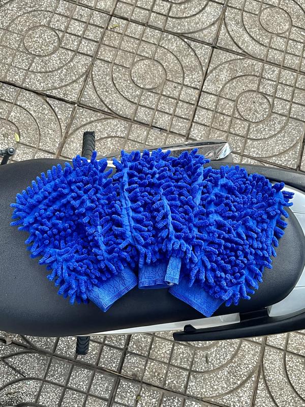  3 Bao Tay Rửa Xe Xúc Tua Siêu Bọt 