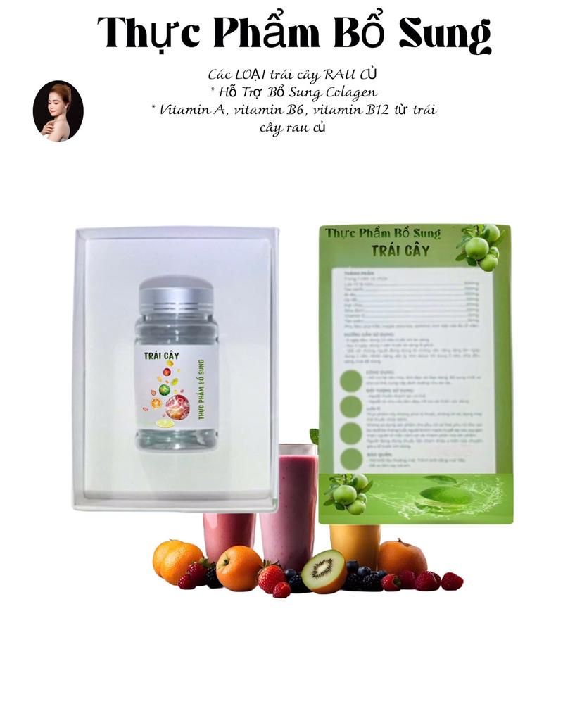 Product Introduction of [Combo Mua 1 Tặng Vẫn Mẫu Cũ ] Viên Uống Trái Cây TMTH _Bổ Sung VlTAMlN Từ Trái Cây   _ Thực Phẩm Bổ Sung Sức Khỏe 10