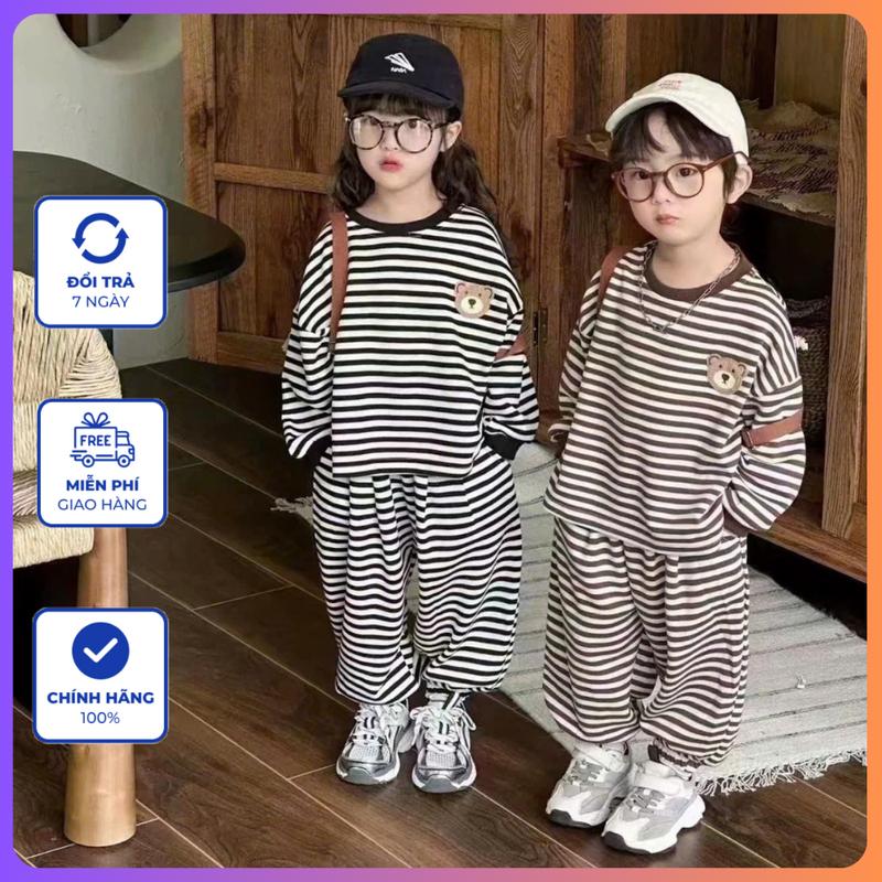 Set bộ quần áo ngủ capybara, labubu, pochaco dành cho bé trai và bé gái 14-45kg. Thiết kế thoải mái, co dãn. D61