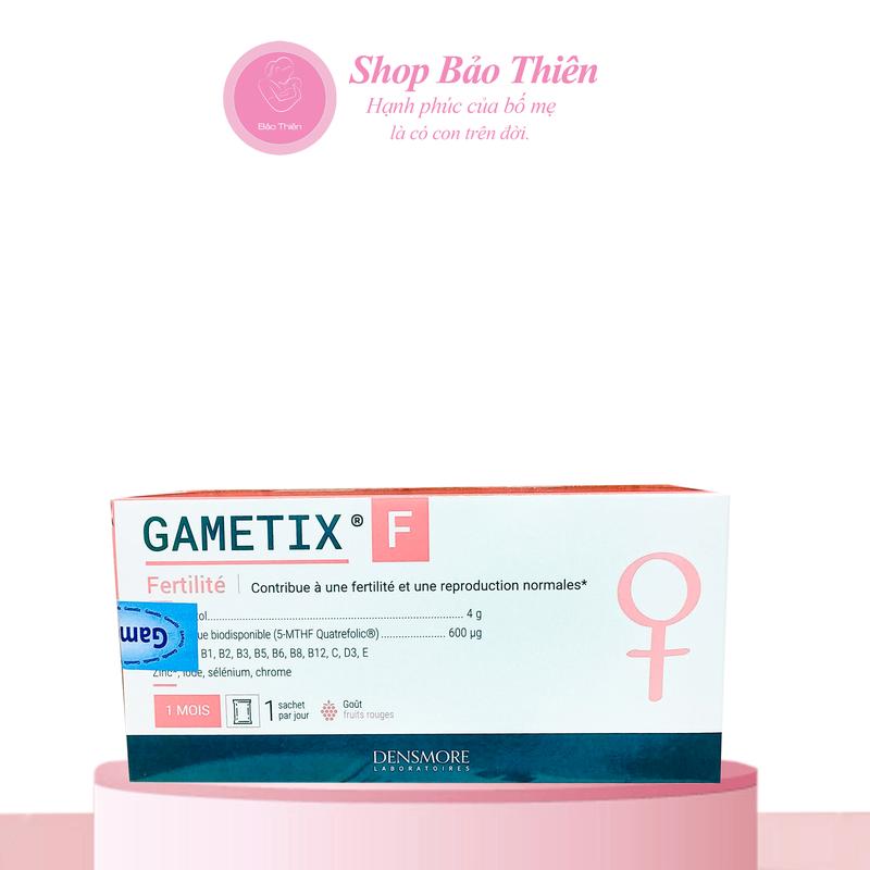 Gametix F- Thực phẩm bổ sung sức khỏe cho phụ nữ (hộp 30 gói )