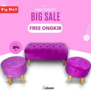 SOFA BENCH MINIMALIS KUALITAS PREMIUM