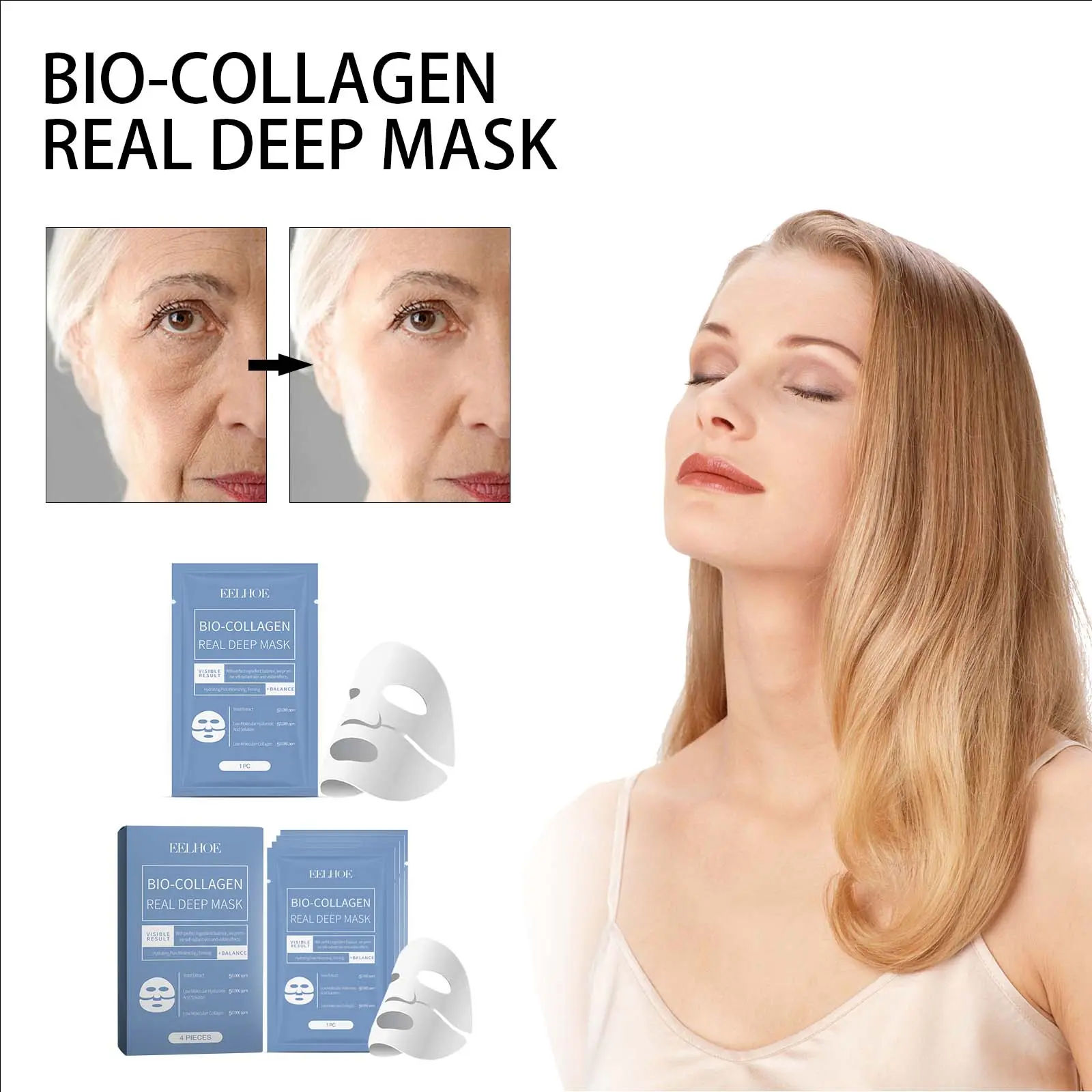 PRODUCT NAME: EELHOE Bio-Collagen Real Deep Mask