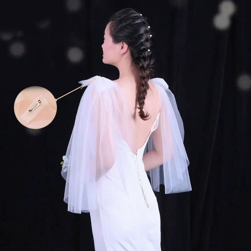 Khăn Choàng Sợi Nhẹ Cho Cô Dâu, Váy Dạ Hội Cho Tiệc Cưới Và Trang Trọng, Váy Dịp Đặc Biệt 3