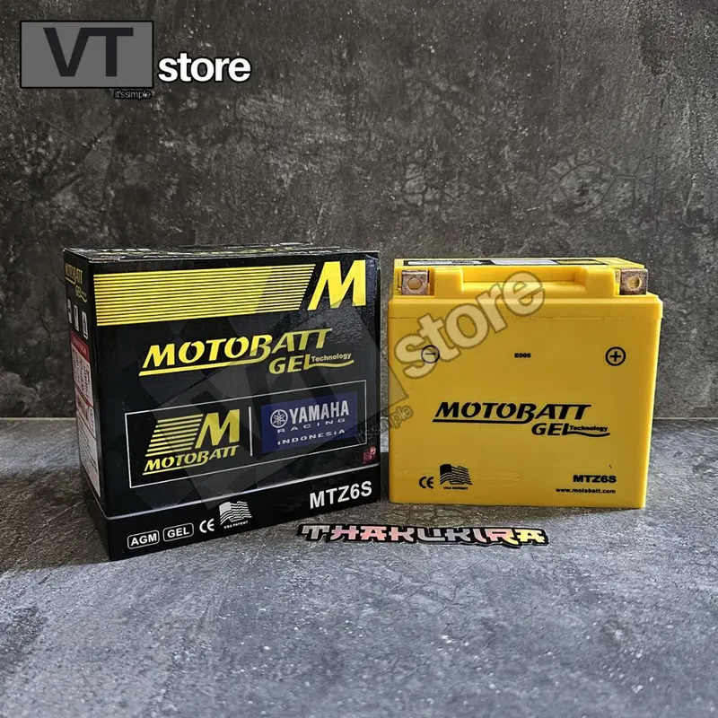 Aki Motor Kering Motobatt Gel MTZ6S YTZ7S Yamaha Nmax New/Aerox 155/Lexi/Freego S/Gear 125 S Fazzio 0