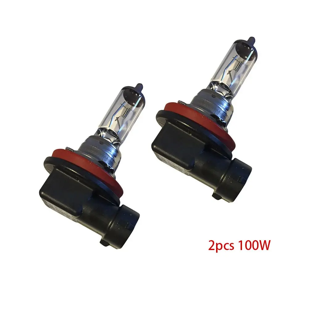 Đèn Pha Ô Tô, 2 Chiếc, H11 12V 100W, Siêu Sáng, Siêu Trắng, Bóng Đèn Halogen Sương Mù Phụ Tùng