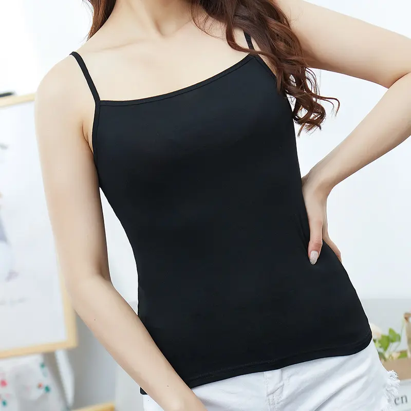 Spring And Summer Versatile Modal Camisole For Women, Solid Color Slim Fit Base Shirt, Sexy Camisole, Factory Direct Sale