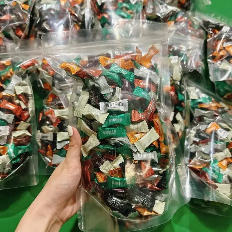 ( quà ) 20 viên kẹo cafe mix trái cây
