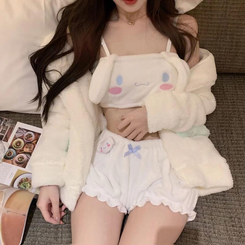 Product Introduction of Soft Girl Essential! Cinnamoroll Theme Cosplay Pajamas, Cute Japanese Style 10