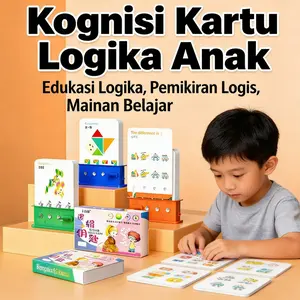 **Kartu Pelatihan Pemikiran Kritis & Solusi Masalah Anak & Remaja: Berbagai Tingkat Kesulitan (Dasar, Menengah, Lanjut), Model [Model Name], Panjang [Panjang cm], Lebar [Lebar cm], Kualitas Terbaik**