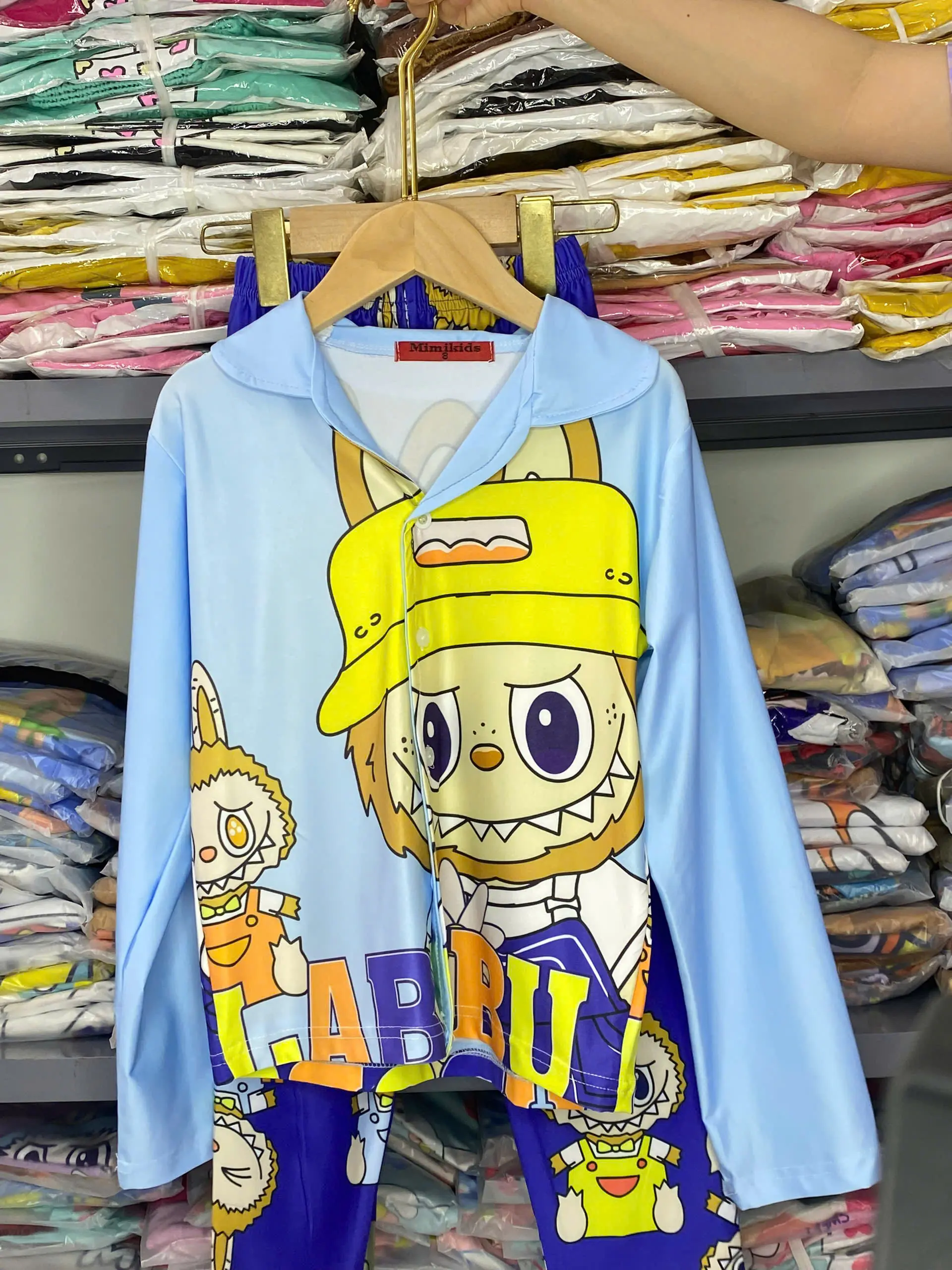 (15-45kí) Bộ Pijama tay dài quần dài bé trai thun lạnh 3D, chất vải thun lạnh mềm mịn mát loại 1