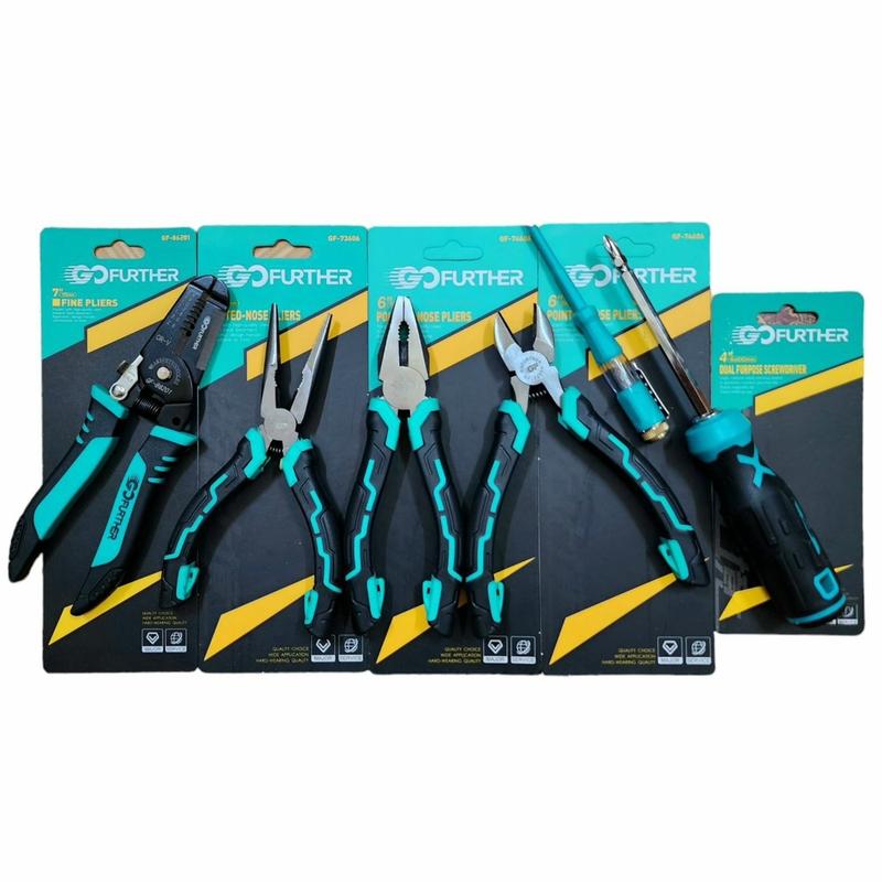 Combo 6 món chuyên dụng ( kìm cắt, điện, nhọn, kìm tuốt dây, tô vít 2 đầu,, bút điện) kích cỡ 6’’ ( HÀNG CHẤT LƯỢNG CAO )