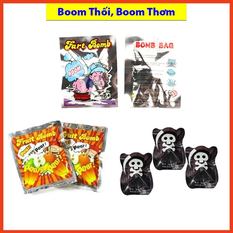 Bom Thúi, Bom Thối, đồ chơi troll mọi người vui nhộn, giải trí, an toàn