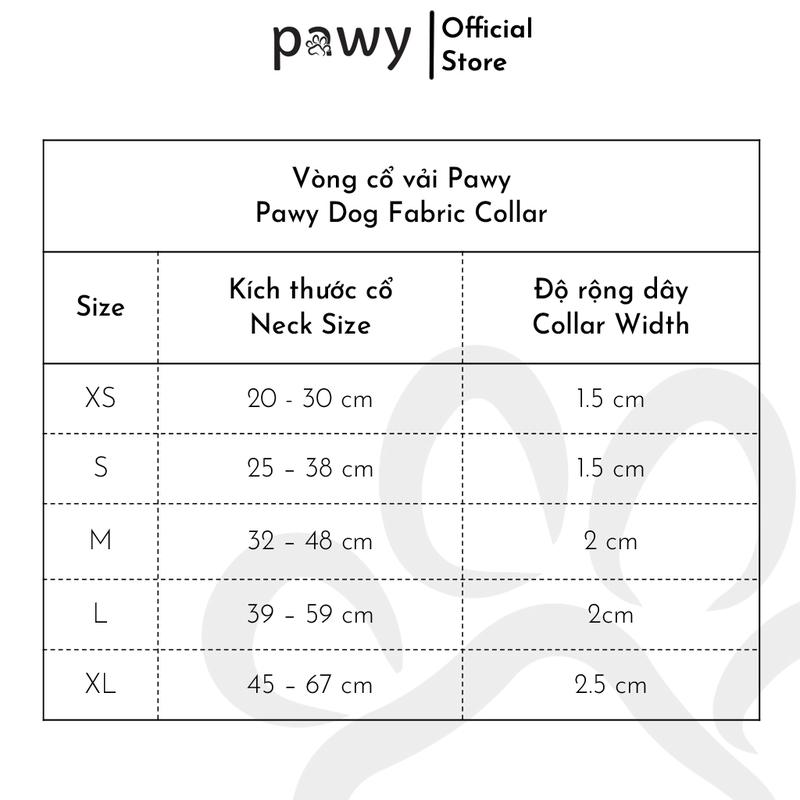 Vòng Cổ Cho Chó Pawy - Mikan - Dog Collar - Vòng Cổ Cho Mèo 4
