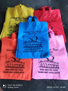 (10 pcs)Tas plastik Hantaran Lebaran Terbaru ukuran 30x40 cm tas idul