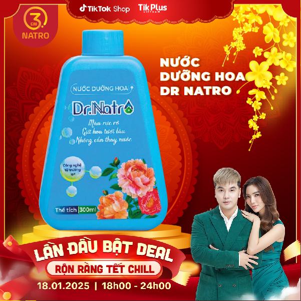 Dr.Natro nước dưỡng hoa giúp hoa tươi lâu không thối gốc tết - Em3natro