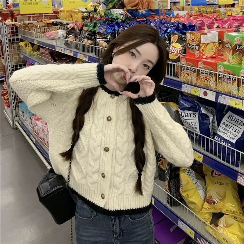 Áo khoác cardigan len vặn thừng dáng ngắn màu pastel phong cách Hàn Quốc (CÓ BIG SIZE) SP28
