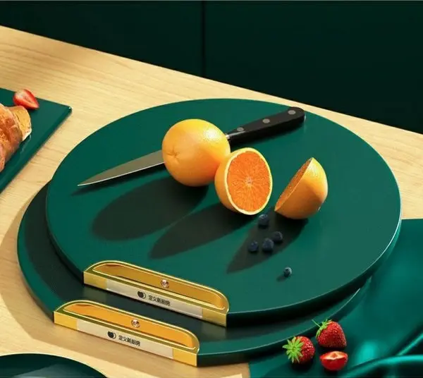 Cutting Board Non Slip / Talenan Bulat PE Anti Jamur