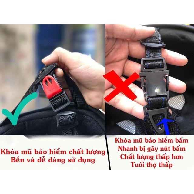 Nón Bảo Hiểm 1/2 Nửa Đầu Kèm Kính Phi Công Thời Trang 7