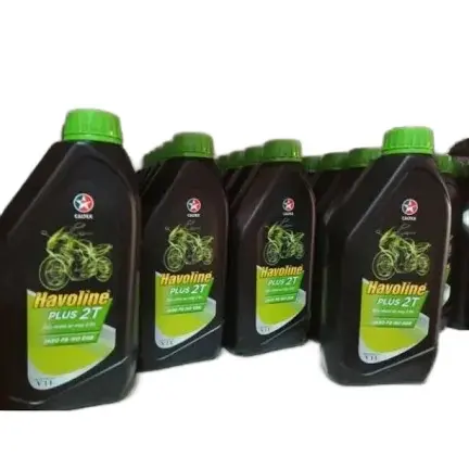 Nhớt 2T havolin 1 nắp xanh chuyên dùng trong đánh cỏ và cưa lốc