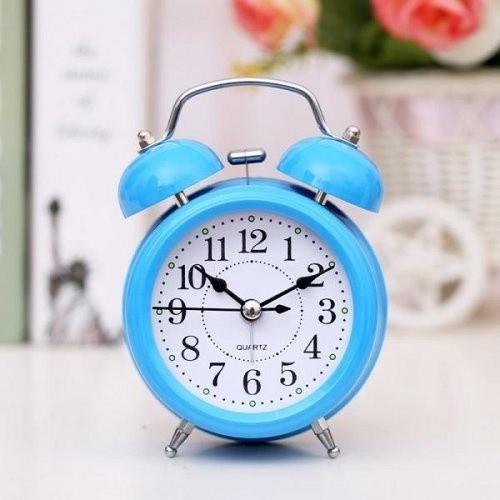 Đồng hồ báo thức chuông to, Đồng hồ báo thức có hai quả chuông cổ điển bằng sắt (GIAO MÀU NGẪU NHIÊN) 1