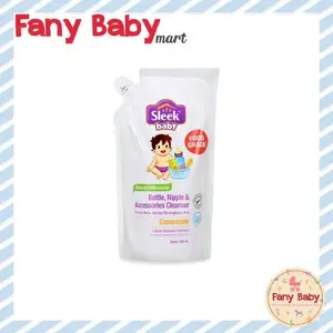 SLEEK BOTTLE, NIPPLE AND ACCESSORIES CLEANSER REFILL 900ML Bayi Botol
