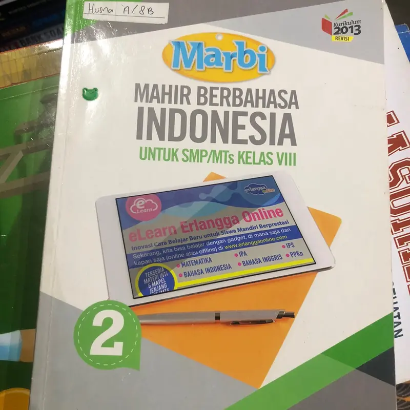 Marbi Bahasa Indonesia Kelas 2 SMP Soft Cover - Shop | Tokopedia