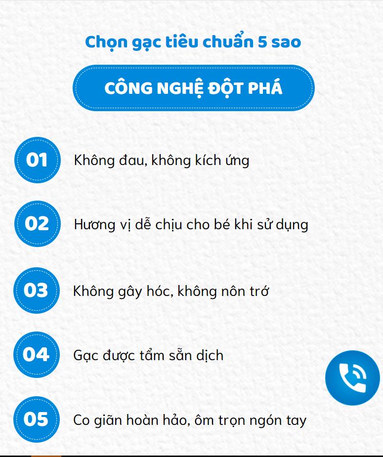 Product Introduction of Gạc Rơ Lưỡi Bảo Nhi Vệ Sinh Làm Sạch Cặn Sữa Ngừa Sâu Răng Giúp Nướu Khoẻ Hộp 30 Gói 2