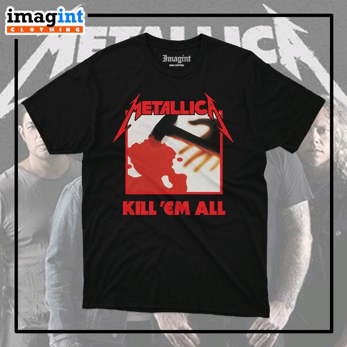 Jual Kaos Distro Band METALLICA - Kill'em All - Jakarta Timur - Imagint ...
