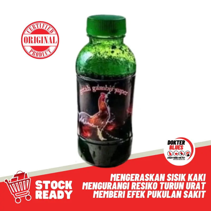 Getah Gambir Hijau Super Bubuk Jamu Ayam