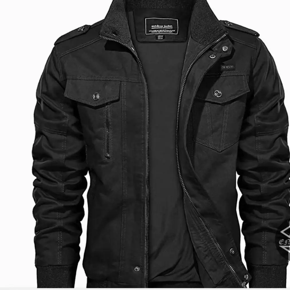 jaket bomber classik pria / jaket kanvas terbaru / jaket motor / jaket bomber casual nyaman / jaket bomber Bandung