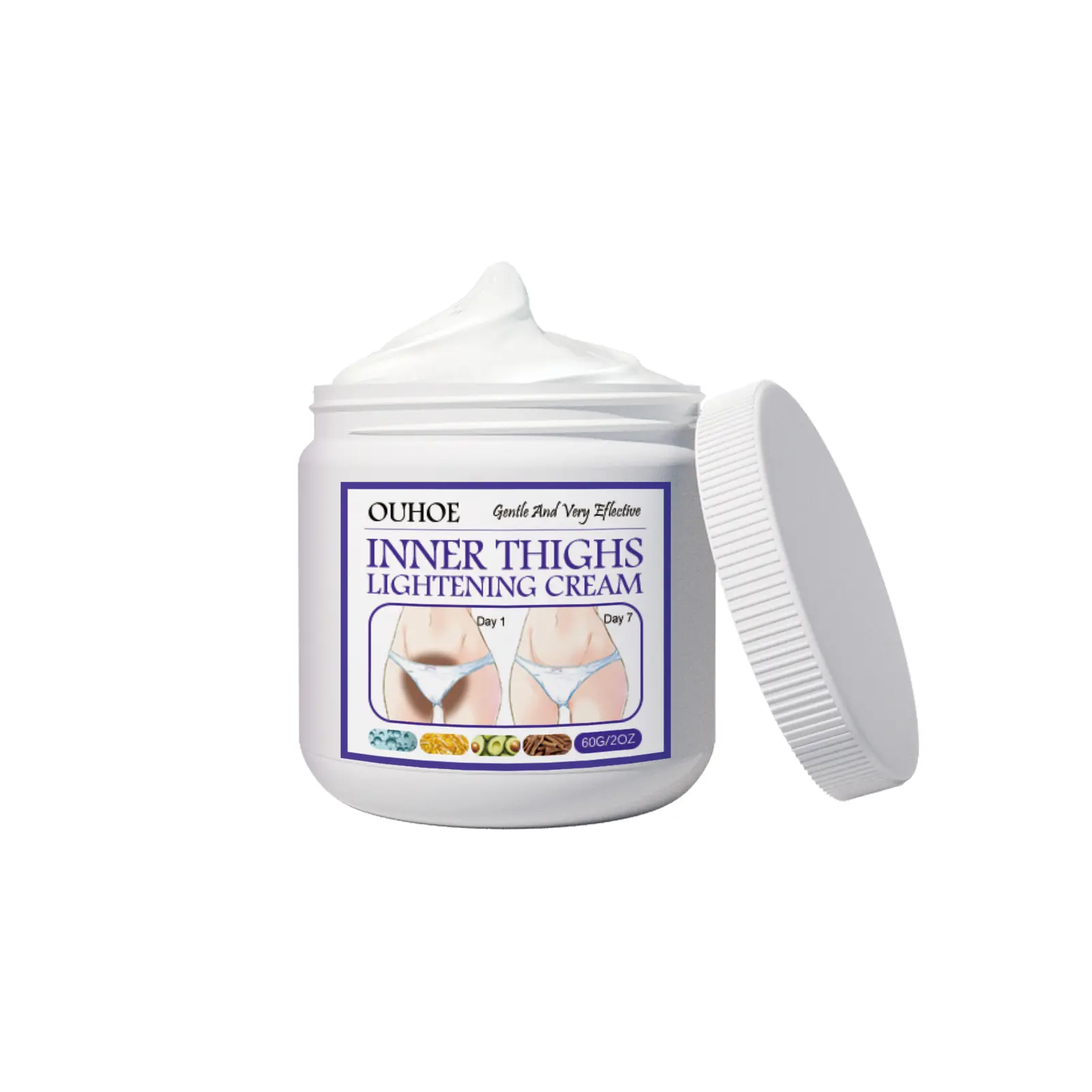 Beauty Cream, Brightening Inner Thighs, Hydrating And Moisturizing Skin, Cleansing And Caring Leg Beauty Cream Vitamin Body Care Moisture Moisturizers Whitening Koko