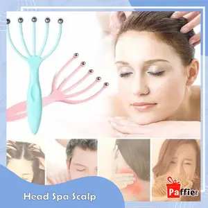 Promo Head Spa Scalp Pijat Kulit Kepala Pemijat Massager Alat Bokoma Pusing Pijat Kepala 5 Jari Cod