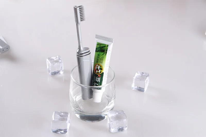 Product Introduction of 1Pcs Hot Portable Compact Bamboo Charcoal Folding Toothbrush Fold Travel Camping Hiking Outdoor Oral Hygiene Foldable Teethbrush 19