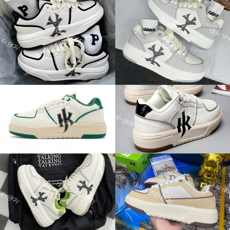 Giày Sneaker Chun.Kiy Quốc Dân Bản Quảng Châu Cao Cấp ( Tặng Kèm Tất Khử Mùi Co Giãn 4 Chiều ) Shoes Đế Bằng