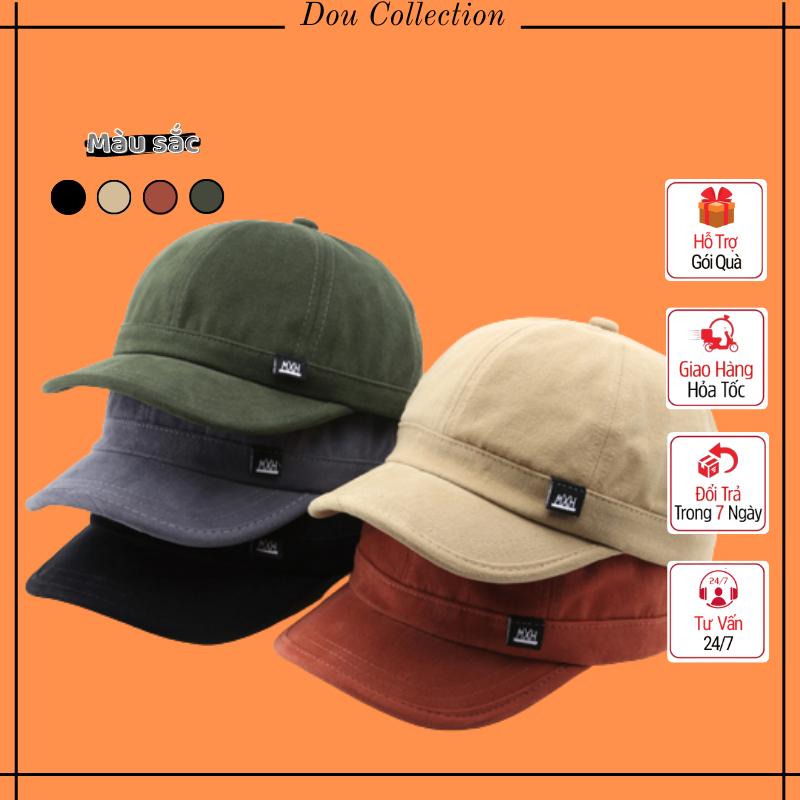 Mũ lưỡi trai vành ngắn unisex nam nữ, Nón kết dáng mũ bóng chày phong cách Ulazzang thời trang mùa hè - Mã NV068