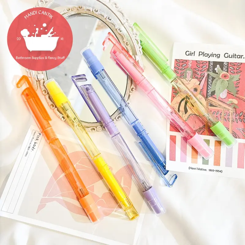 STABILO MULTIFUNGSI 3 IN1  (HIGHLIGHTER + TRIPOD HP + BOTOL SPRAY) Alat Stationery  Alat Girl 0