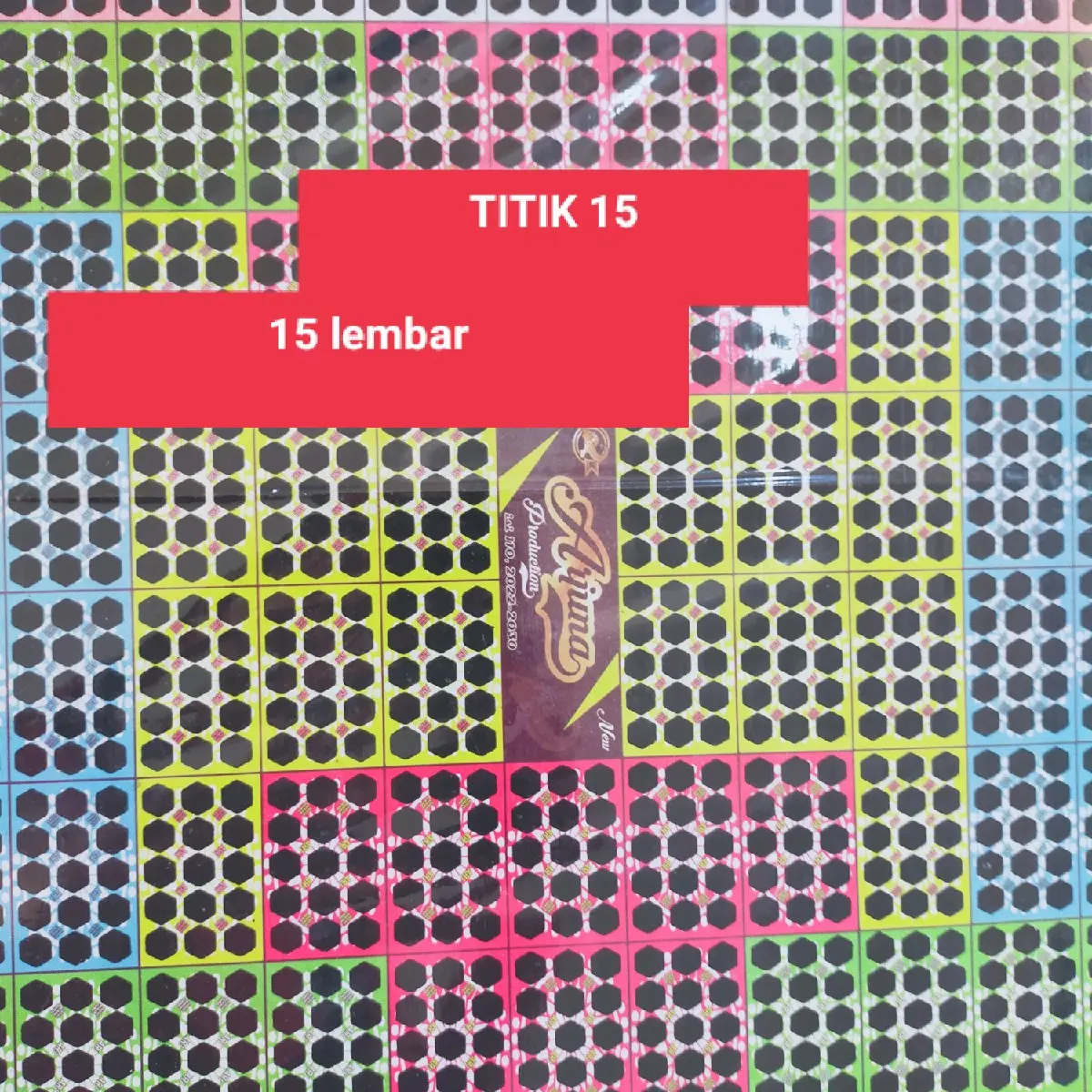 GOSOK GOSOK BOM TENGKORAK TITIK 15/16 TERMURAH  15LEMBAR