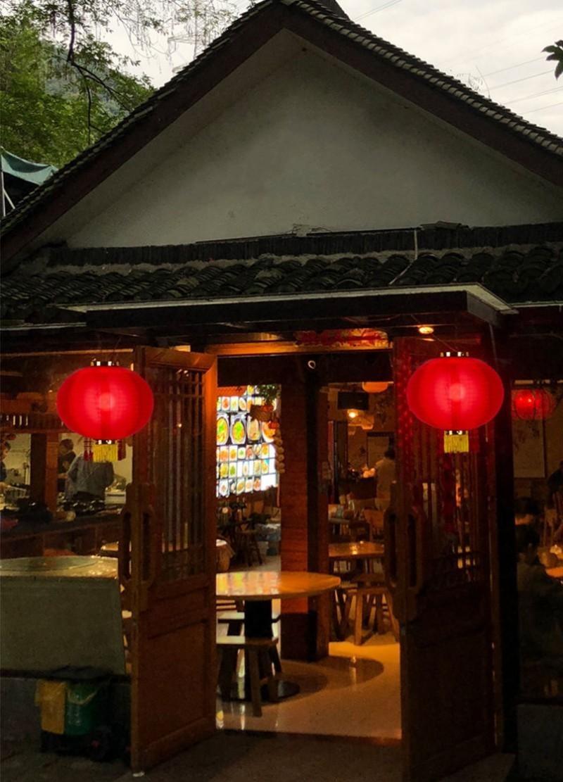 Product Introduction of 8/10/12 Inches Chinese New Year Round Folding Lanterns DIY Portable Red Lantern Hanging Ornaments Spring Festival Decoration 22