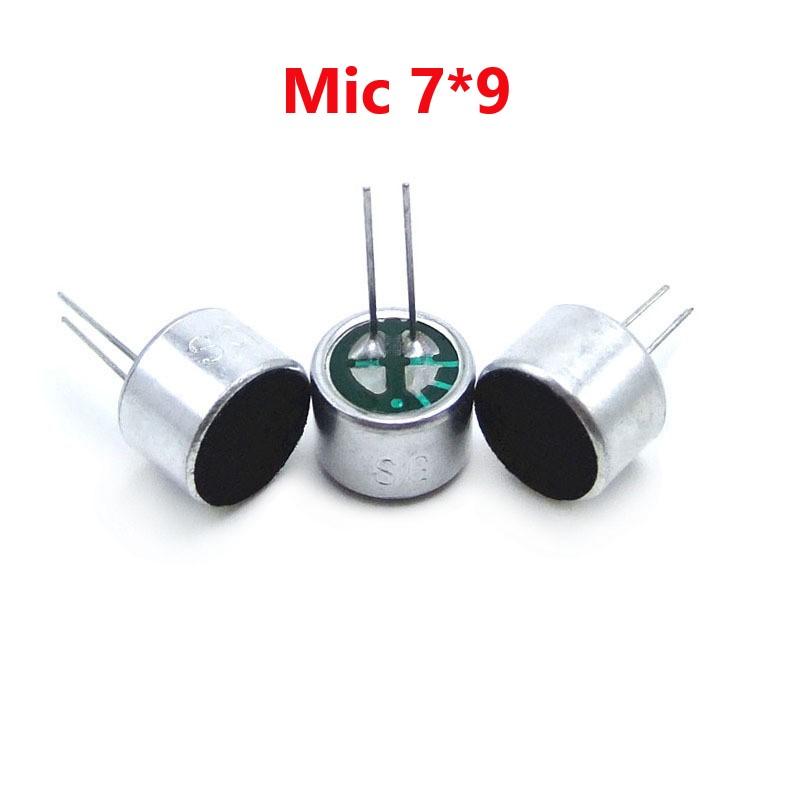 Mic - Micro 7*9mm Cảm Biến Âm Thanh Có Phân Cực - Độ Nhạy 52DB