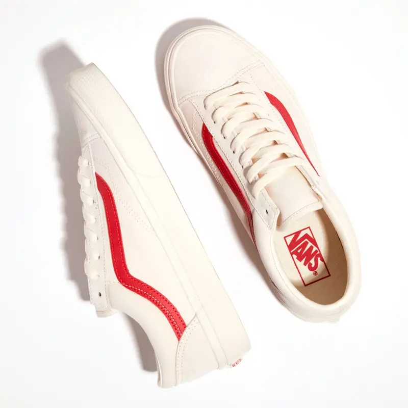 Vans - Giày Old Skool Style 36 Marshmallow Racing Red VN0A3DZ3OXS 3