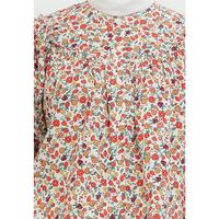 Gambar MFMW Ayyaksa Atasan Blouse Orange Motif Bunga - M dari MFMW Shop Kota Bandung 3 Tokopedia