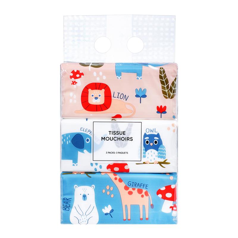 MINISO Tisu Facial Tissue 3ply Tisu Wajah Lembut Tisue Tisu Muka 120 Sheets 3-Pack 6
