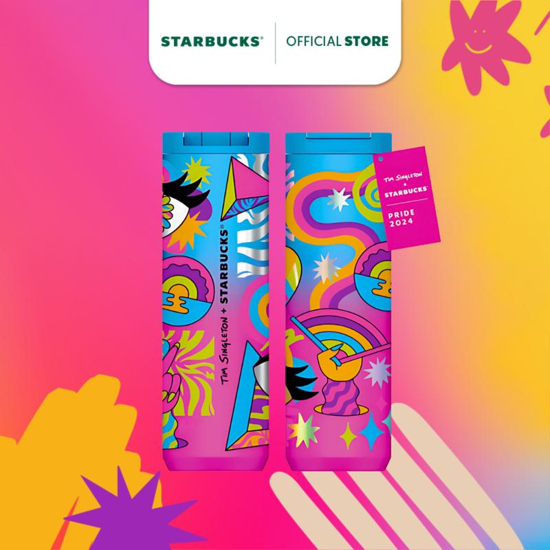 Bình Starbucks Giữ Nhiệt 16SS (473ml) HAND N RAINBOW PRIDE