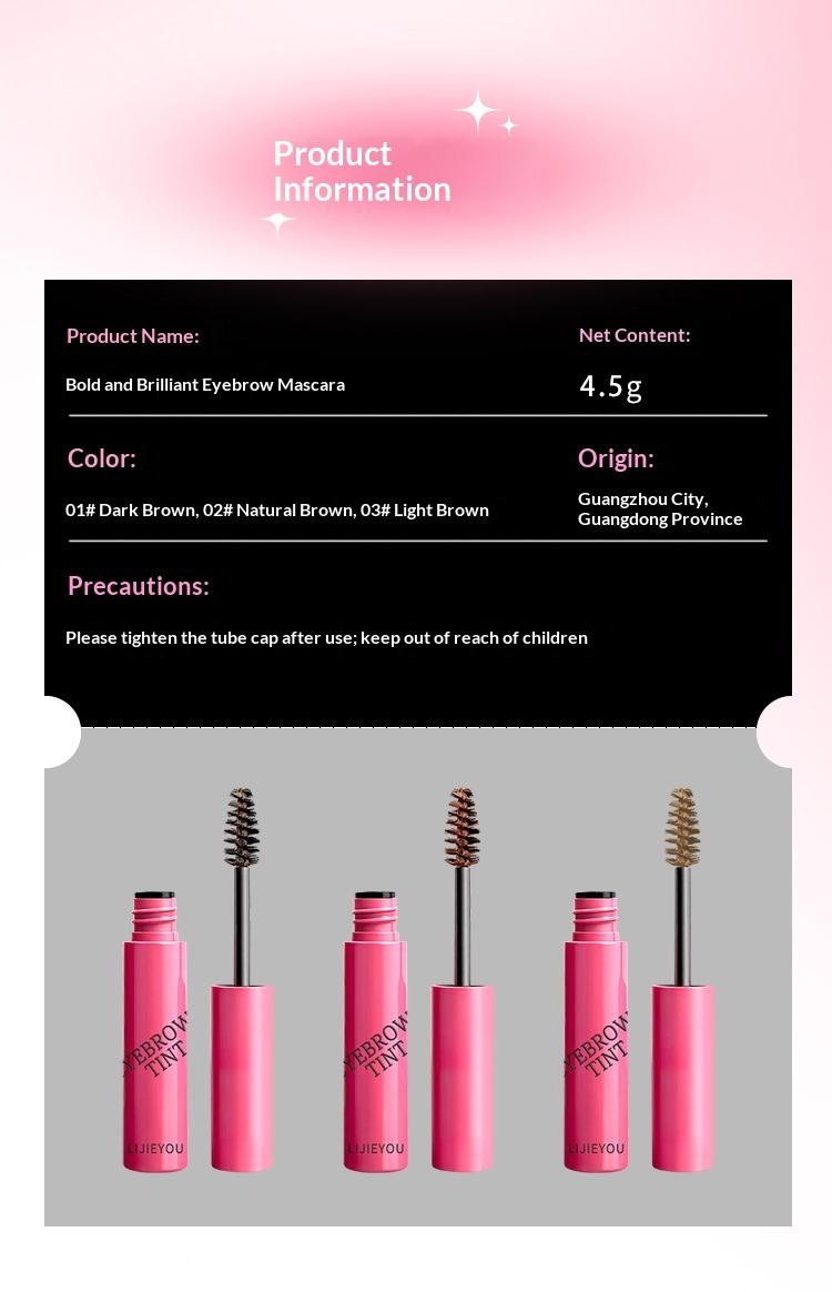 Pomade Alis Waterproof – Alis Tebal Cepat! Anti Keringat,Tahan Lama,Alis Natural Coklat