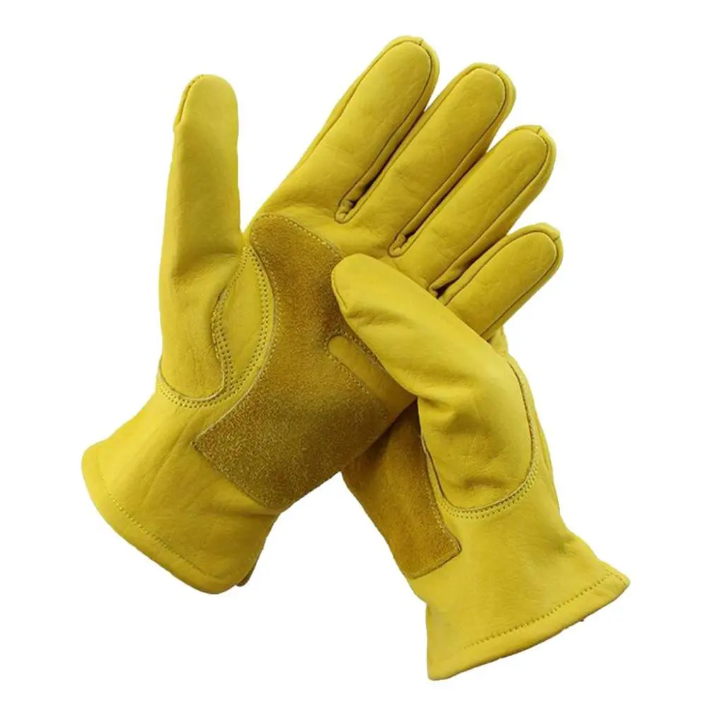 Cowhide LEAther Motorcycle Biker Riding/Cruising Winter