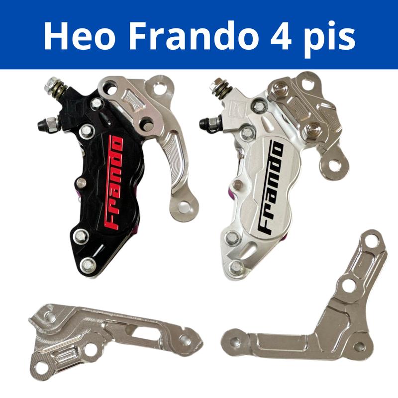 Heo Frando 4 pis và bát heo cnc ,hệ thống heo dầu thắng đĩa sử dụng cho các dòng xe Phụ Tùng
