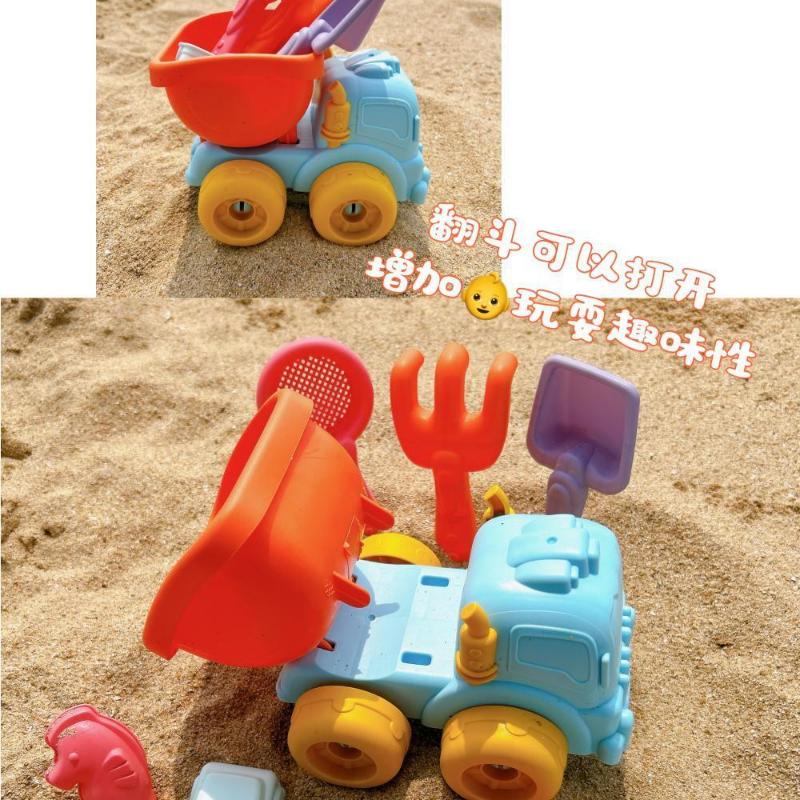 Product Introduction of Sand Digging Tools, Children's Beach Toys, ATVs, Children Playing At The Beach, Sand Castle, Bucket Set, Water Toys 22