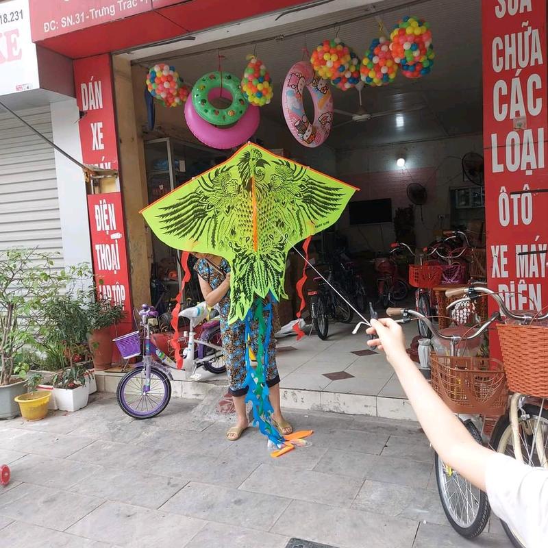 Diều thả mùa hè cho bé nhiểu hình