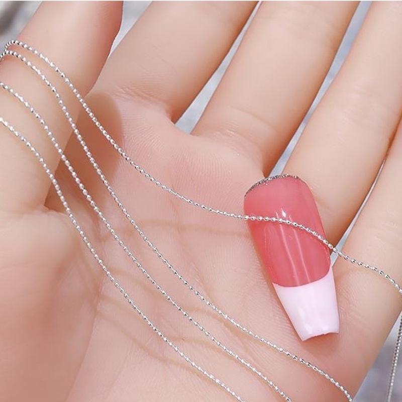 Dây xích, dây đá, dây bi trang trí móng