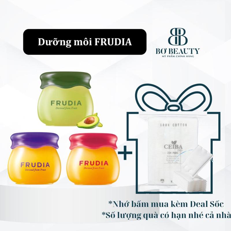 Dưỡng môi FRUDIA Blueberry, Pomegranate, Avocado Lip Balm 10g